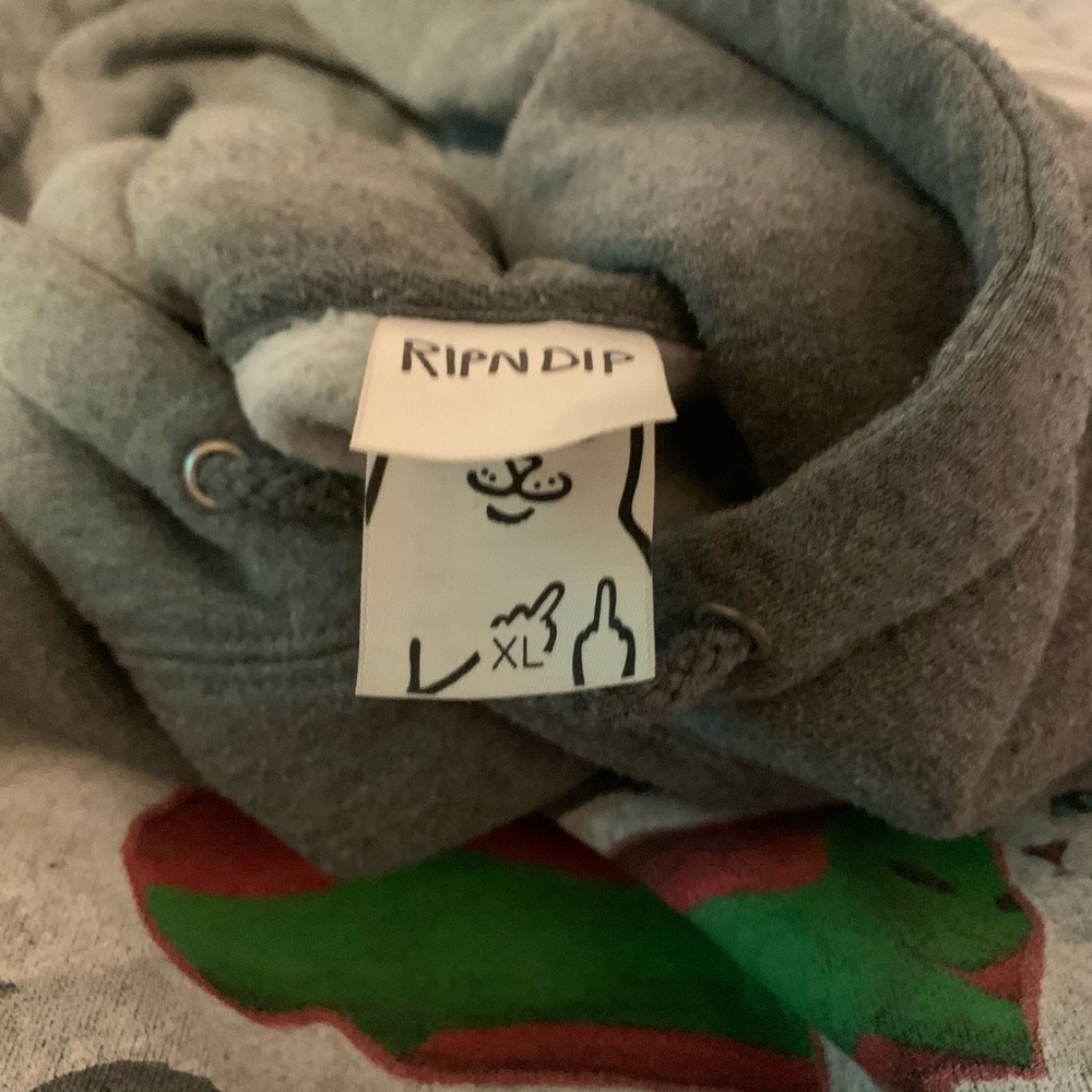 Rip n Dip alien cat hoodie size XL